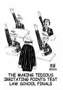 Cartoon: Tedious points test (small) by Paul Brennan tagged legal,cartoon,law,school,paul,brennan