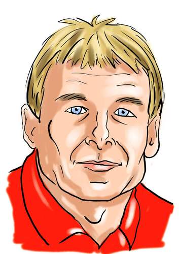 Cartoon: Jürgen Klinsmann (medium) by Ralf Conrad tagged klinsmann,trainer,usa