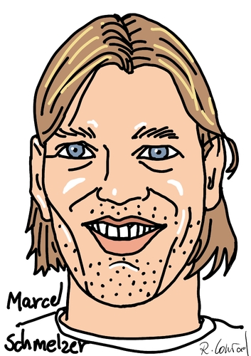 Cartoon: Marcel Schmelzer (medium) by Ralf Conrad tagged marcel,schmelzer,wm,2014