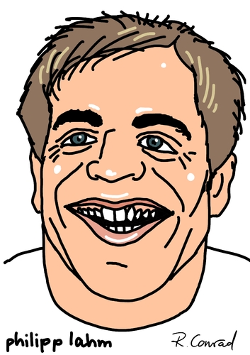 Cartoon: Philipp Lahm (medium) by Ralf Conrad tagged philipp,lahm,wm,2014