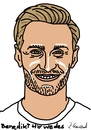 Cartoon: Benedikt Höwedes (small) by Ralf Conrad tagged benedikt,höwedes,wm,2015