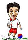 Cartoon: Park Ji Sung (small) by Ralf Conrad tagged park,ji,sung,südkorea