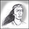 Cartoon: Pierre Brice - in memoriam (small) by Uliwood tagged schauspieler,actor,pierre,brice,winnetou,western,franzose,apache,in,gedenken,karl,may