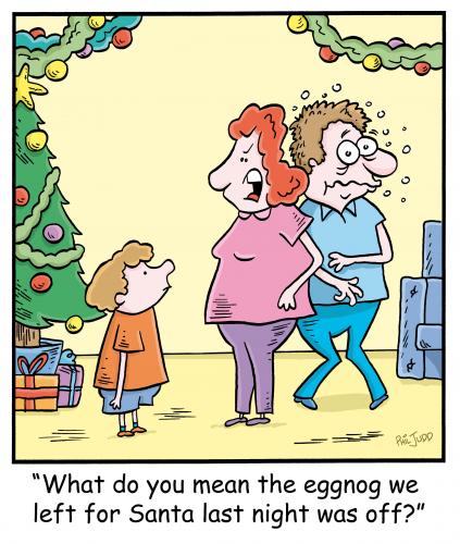 Cartoon: TP0249christmas (medium) by comicexpress tagged eggnogg,eggnog,food,spoiled,christmas,xmas,child,children,parents,mother,father,santa,claus