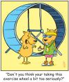 Cartoon: TP0098hamsterpets (small) by comicexpress tagged hamster,guinea,pig,pet,pets,personal,training,fitness,health,spinning,wheel,exercise,ipod