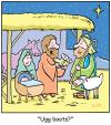 Cartoon: TP0202christmasjesusstable (small) by comicexpress tagged stable jesus christ mary joseph manger wise king kings shepherd shepherds angels angel nativity bible god saviour inn donkey ugg boots footwear shoes australia australiania aussie