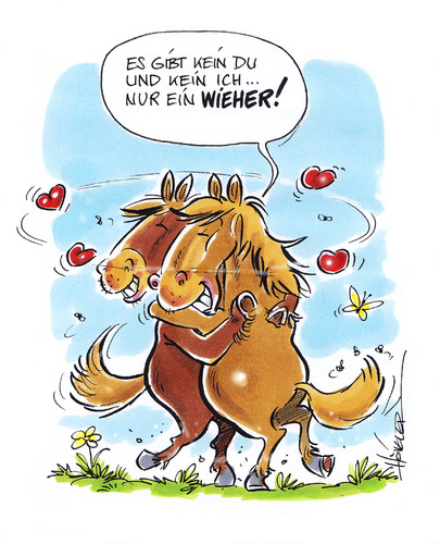 Cartoon: Wieher (medium) by Hoevelercomics tagged pferde,horses,horse,pferd,animals,cavallo,reiten,reiter