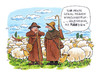Cartoon: irgendwas mit MÄHdien (small) by Hoevelercomics tagged schafe,schäfer,sheep,shepard