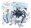Cartoon: Spinne im Herrenklo (small) by Hoevelercomics tagged spinne,spider,insekten,wc,restrooms,toilette,bath,bad,bathroom