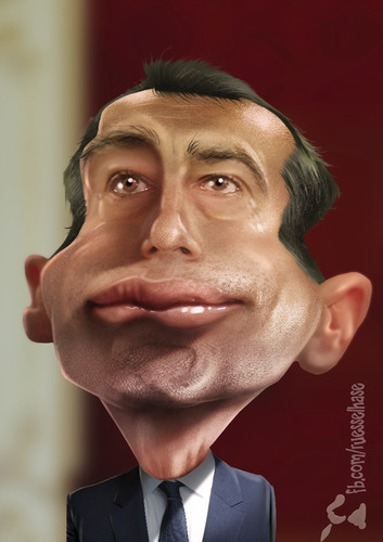 Cartoon: Christian Kern (medium) by Rüsselhase tagged kern,porträt,charicature