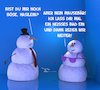 Cartoon: Beziehung (small) by Rüsselhase tagged beziehung,schneemann,schneefrau