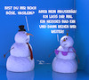 Cartoon: Mausebär (small) by Rüsselhase tagged schneemann,schneefrau,beziehung,schnee