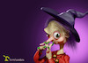 Cartoon: Trust Me (small) by Rüsselhase tagged hexe,witch,funny,trust,fun,digital