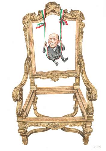 Cartoon: Italy (medium) by Agim Sulaj tagged silvio,berlusconi,italien,italy