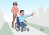 Cartoon: friend (small) by jabar tagged friend