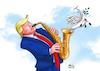 Cartoon: trump (small) by jabar tagged trump