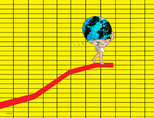 Cartoon: atlasgraf (medium) by Lubomir Kotrha tagged atlas,globe,charts,atlas,globe,charts