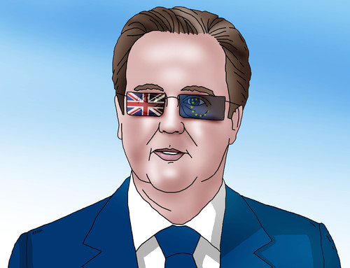 Cartoon: camerokul (medium) by Lubomir Kotrha tagged eu,brexit,europa,cameron,referendum