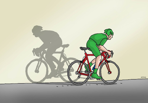 Cartoon: cyclotien20 (medium) by Lubomir Kotrha tagged tour,de,france,sagan,peter,tour,de,france,sagan,peter