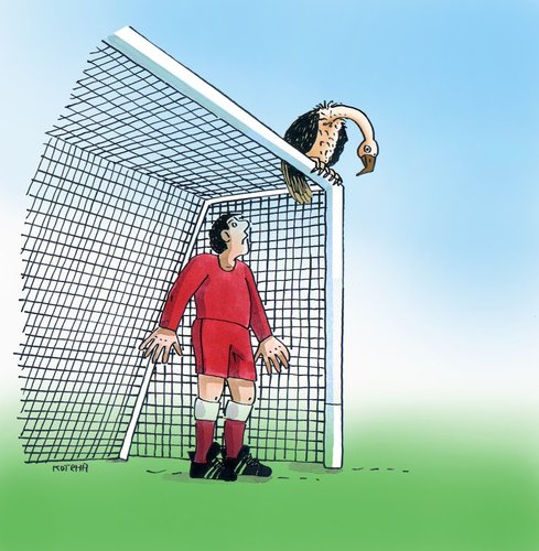 Cartoon: fotbal0 (medium) by Lubomir Kotrha tagged humor