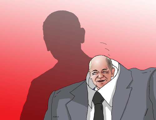 Cartoon: gerscholz (medium) by Lubomir Kotrha tagged germany,afd,scholz,germany,afd,scholz