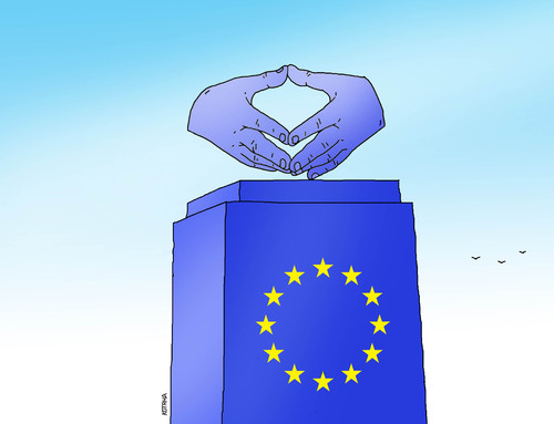 Cartoon: merkelhands (medium) by Lubomir Kotrha tagged germany,merkel,hands