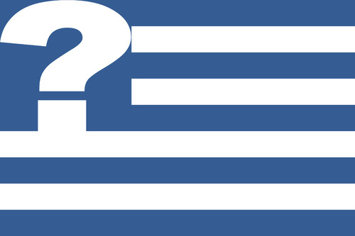 Cartoon: newgreflag6 (medium) by Lubomir Kotrha tagged election,greece,syriza,euro,europe
