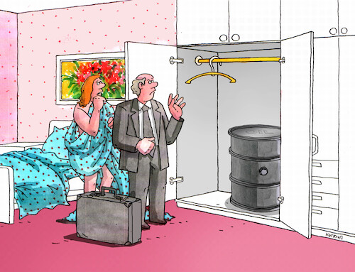 Cartoon: ropaskrin (medium) by Lubomir Kotrha tagged oil,gasoline,diesel,gas,price,oil,gasoline,diesel,gas,price