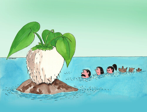 Cartoon: tahalirepku23 (medium) by Lubomir Kotrha tagged summer,the,sea,water,heat,summer,the,sea,water,heat