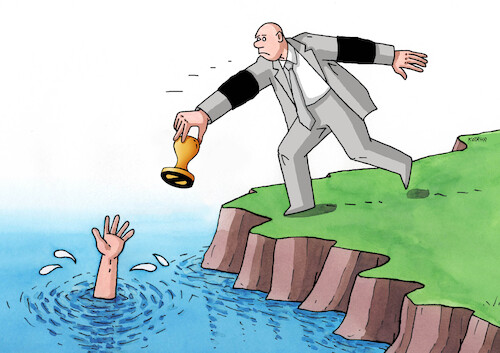 Cartoon: topeciat (medium) by Lubomir Kotrha tagged bureaucrat,bureaucracy,bureaucrat,bureaucracy
