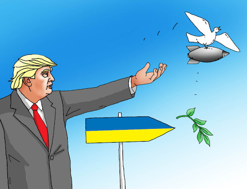 Cartoon: trukra25a (medium) by Lubomir Kotrha tagged usa,ukraine,trump,macron,merz,starmer,war,weapons,usa,ukraine,trump,macron,merz,starmer,war,weapons