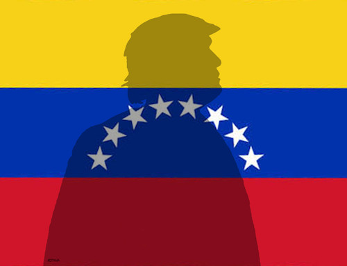 Cartoon: venezusa (medium) by Lubomir Kotrha tagged venezuela,maduro,duo,presidents