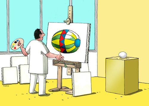 Cartoon: Easter - easter eggs (medium) by Lubomir Kotrha tagged easter,eggs,easter,eggs