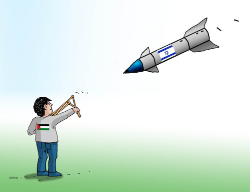 Cartoon: Gaza 7x (medium) by Lubomir Kotrha tagged war,gaza,israel,war,gaza,israel