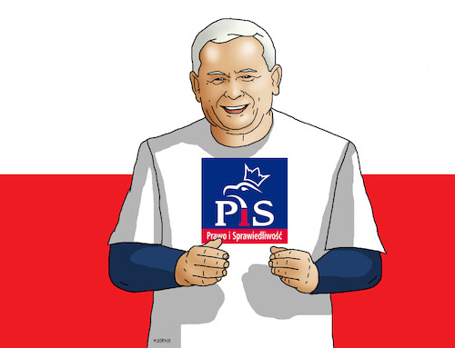 Cartoon: Poland - 13x (medium) by Lubomir Kotrha tagged poland,elections,poland,elections