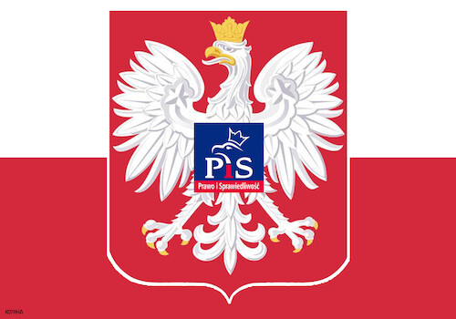 Cartoon: Poland - 13x (medium) by Lubomir Kotrha tagged poland,elections,poland,elections