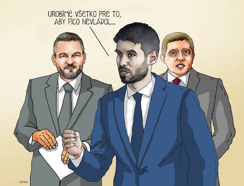 Cartoon: slovakia elections (medium) by Lubomir Kotrha tagged slovakia,elections,slovakia,elections