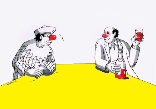 Cartoon: wine (medium) by Lubomir Kotrha tagged wine,wine