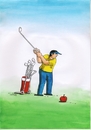 Cartoon: applegolf (small) by Lubomir Kotrha tagged humor