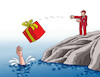 Cartoon: balikzachran22 (small) by Lubomir Kotrha tagged water