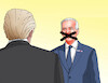 Cartoon: bidecheese22 (small) by Lubomir Kotrha tagged usa,wahlen,biden,trump,senators,guverners