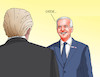 Cartoon: bidecheese (small) by Lubomir Kotrha tagged usa,election,trump,biden