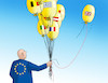 Cartoon: brexbalon (small) by Lubomir Kotrha tagged eu,euro,brexit,libra,world