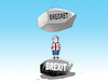 Cartoon: brexbum23 (small) by Lubomir Kotrha tagged brexit,bregret