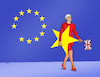 Cartoon: britstar (small) by Lubomir Kotrha tagged brexit,united,kingdom,libra,eu,euro,dollar