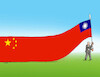 Cartoon: chinataiwan (small) by Lubomir Kotrha tagged china,taiwan,elections