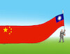 Cartoon: chinataiwan (small) by Lubomir Kotrha tagged china taiwan elections