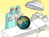 Cartoon: copdoktor (small) by Lubomir Kotrha tagged cop26,glasgow,2021,climate,world