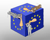 Cartoon: eubumtresk (small) by Lubomir Kotrha tagged eu,summit,bratislava,slovakia