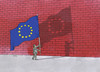 Cartoon: eushadow (small) by Lubomir Kotrha tagged eu